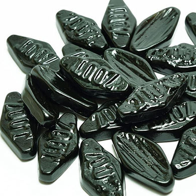Single Salt Liquorice Zouts Bag 200g - The Bath Sweet Shop