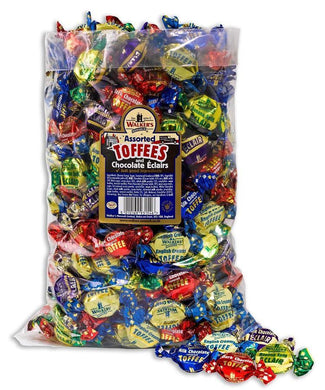 Assorted Toffees & Eclairs Bag 200g - The Bath Sweet Shop
