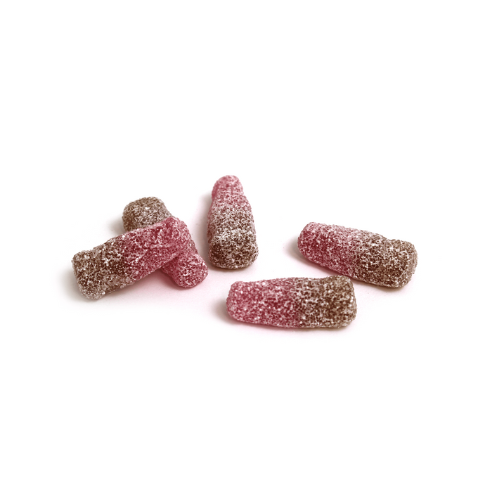 Fizzy Cherry Cola Bottles Bag 200g - The Bath Sweet Shop