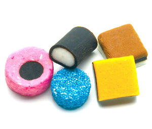 Liquorice Allsorts Bag 200g - The Bath Sweet Shop