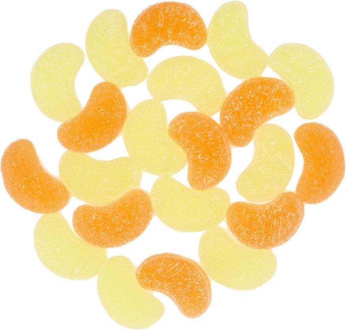 Orange & Lemon Jellies Bag 200g - The Bath Sweet Shop