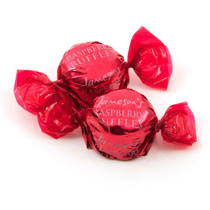 Raspberry Ruffles Bag 200g - The Bath Sweet Shop