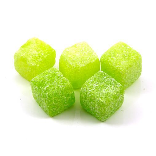 Sour Apple Cubes Bag 200g - The Bath Sweet Shop