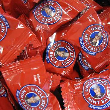 uncle Joes Mint Balls Bag 200g - The Bath Sweet Shop